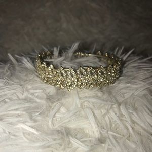 Beautiful Swarovski hinged bracelet